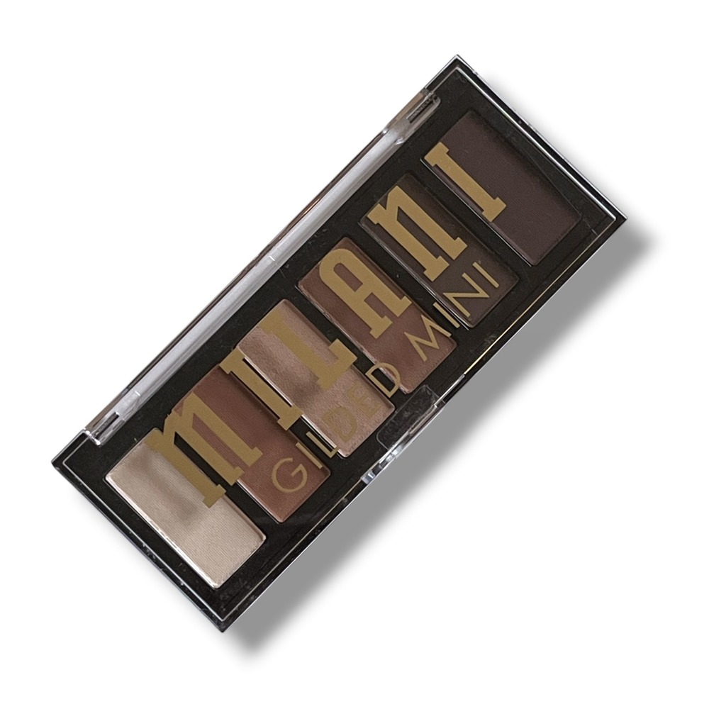 Milani Gilded Mini Eyeshadow Palette 110 Whiskey Business New Neutrals